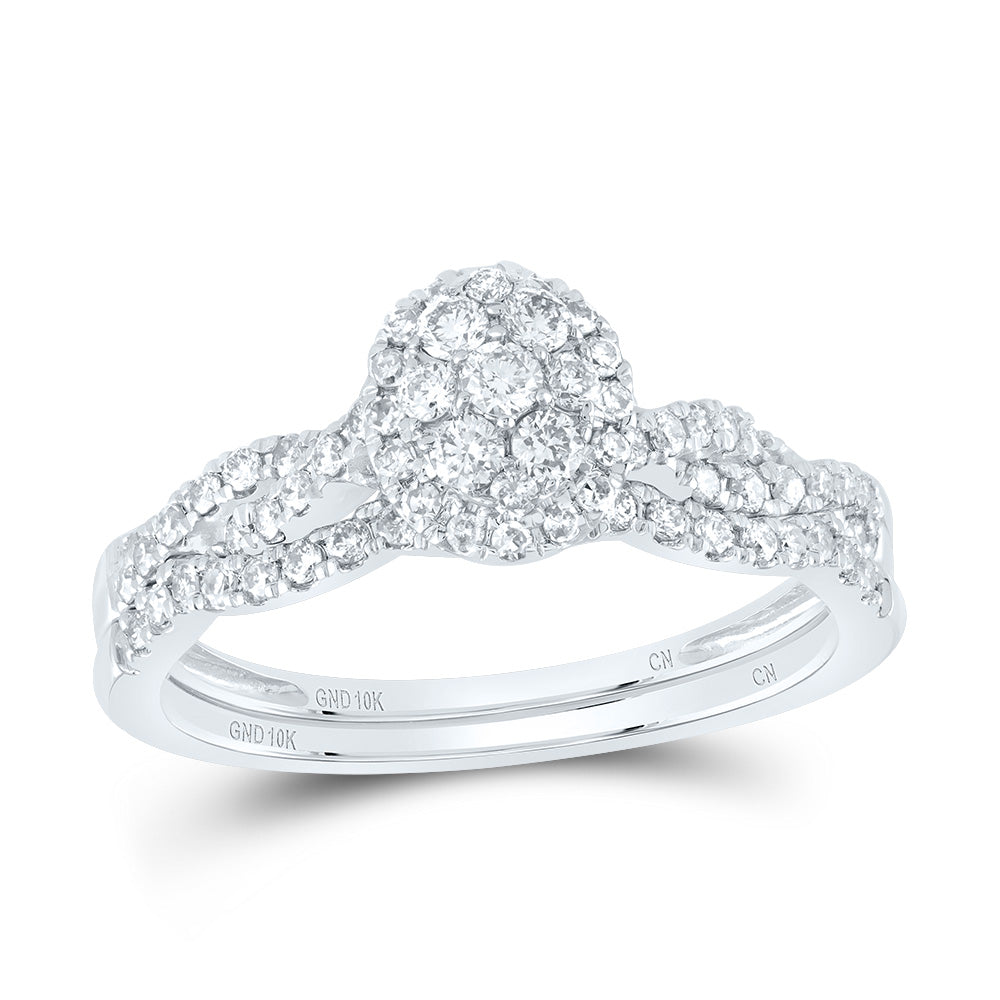 1/2CTW-DIA CN BRIDAL SET