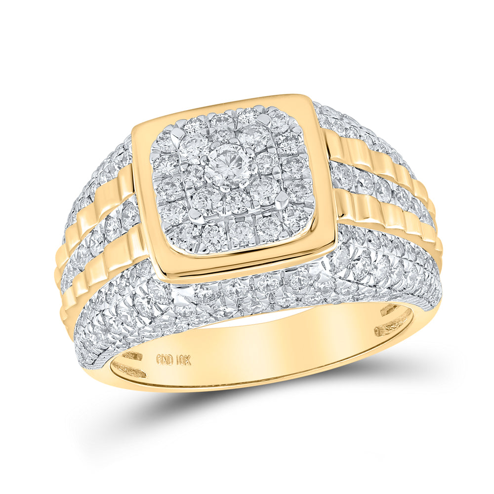 2 1/2CTW-DIA CN MENS RING