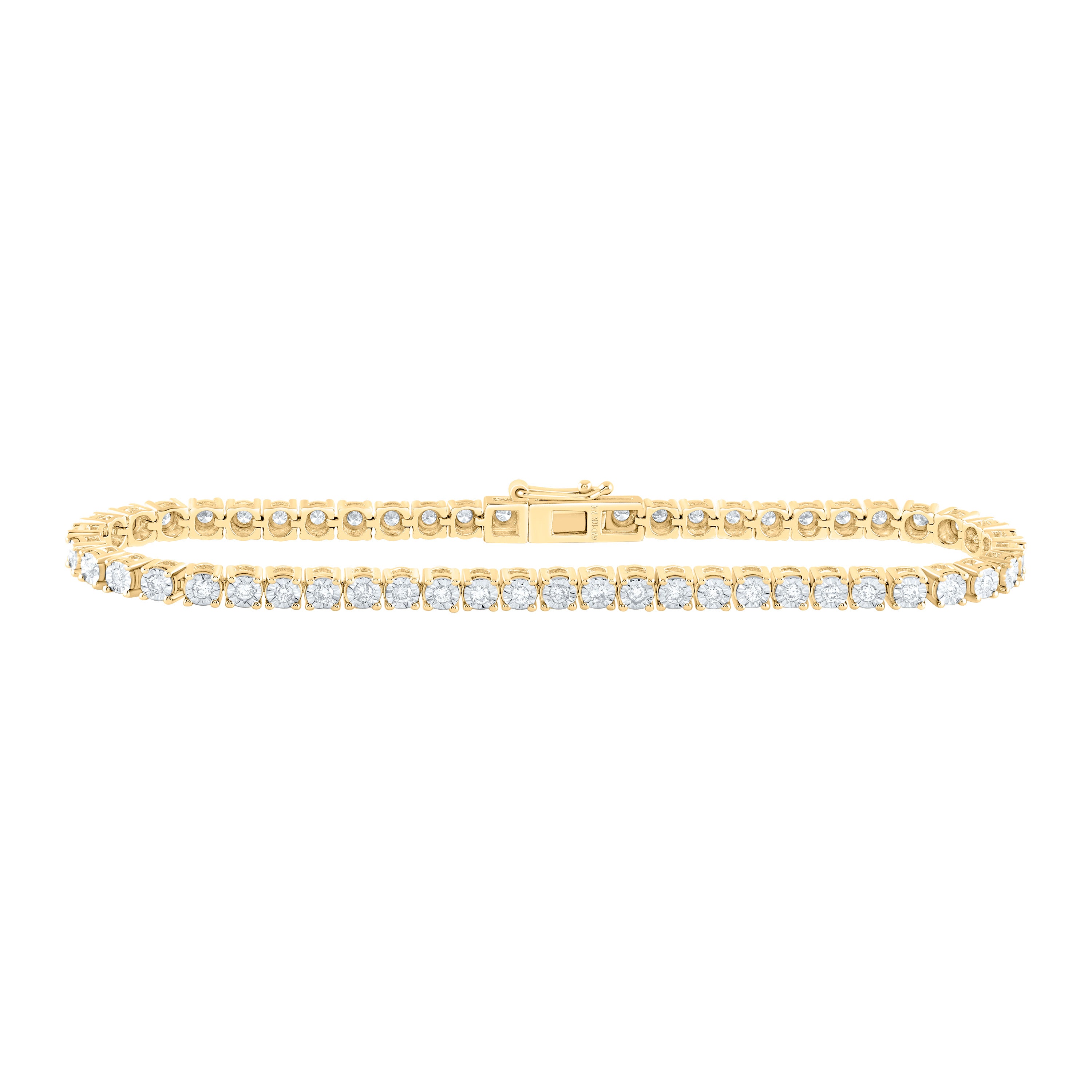 1CTW-DIA NK FANUK TENNIS BRACELET (7 INCH)