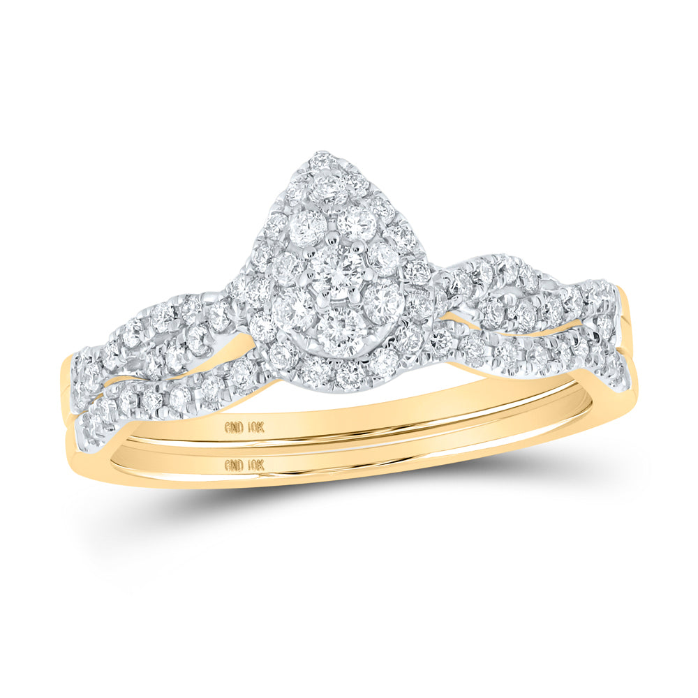 1/2CTW-DIA CN BRIDAL SET