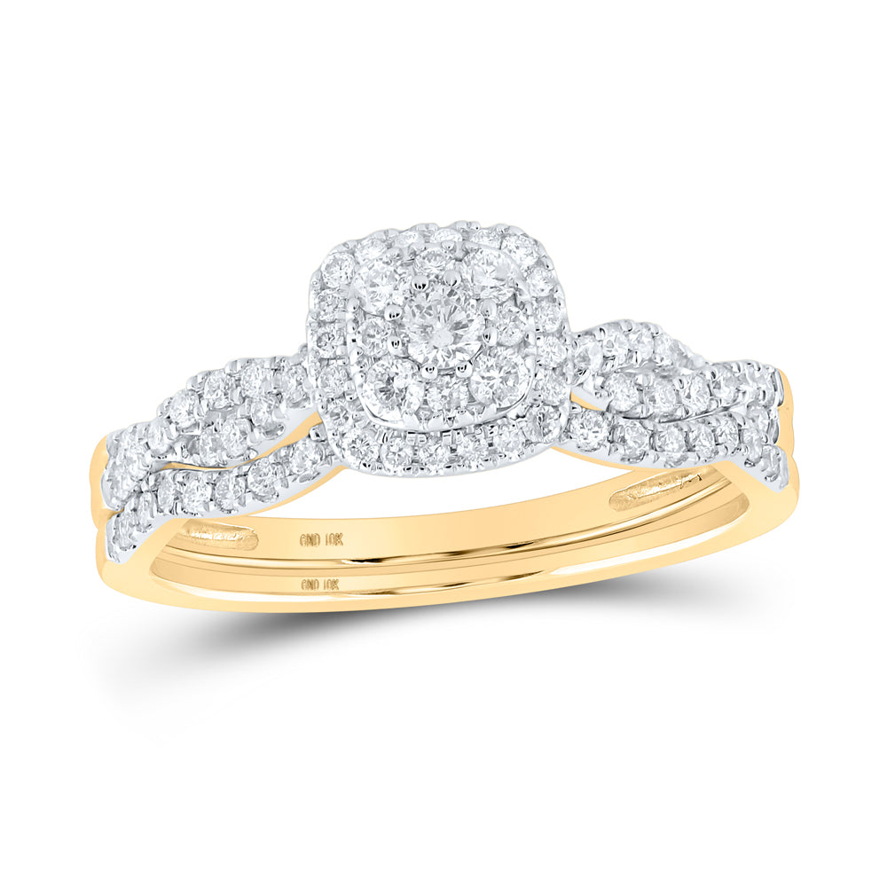 1/2CTW-DIA CN BRIDAL SET