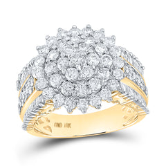 2CTW-DIA CN FASHION RING