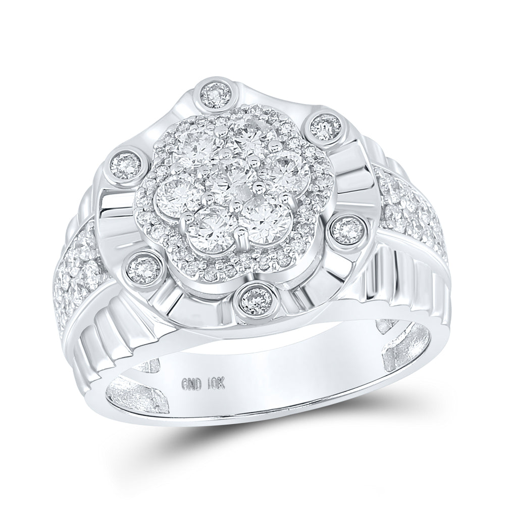 1 1/2CTW-DIA CN MENS RING