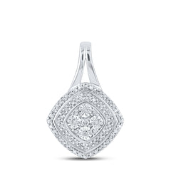 1/8CTW-DIA P2 GIFT CUSHION PENDANT
