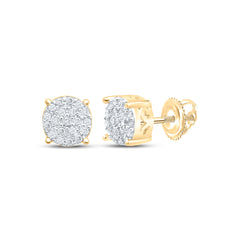 1/8CTW-DIA P1 GIFT ROUND EARRING