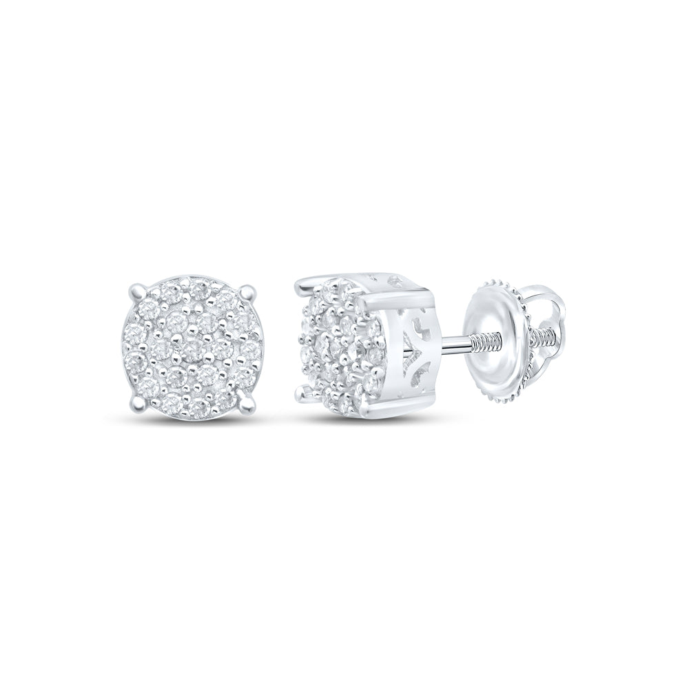 1/8CTW-DIA P1 GIFT ROUND EARRING