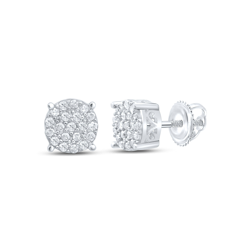 1/5CTW-DIA P1 GIFT ROUND EARRING