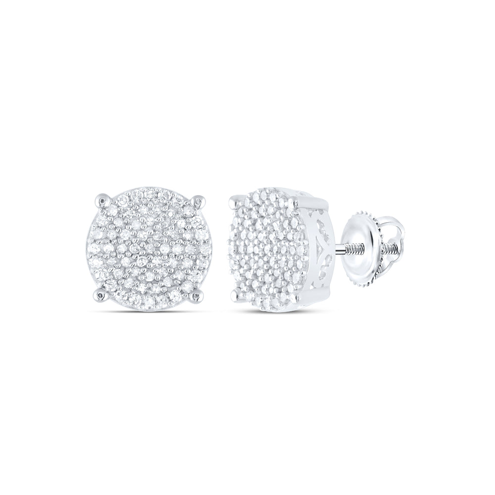 1/2CTW-DIA P1 GIFT ROUND EARRING