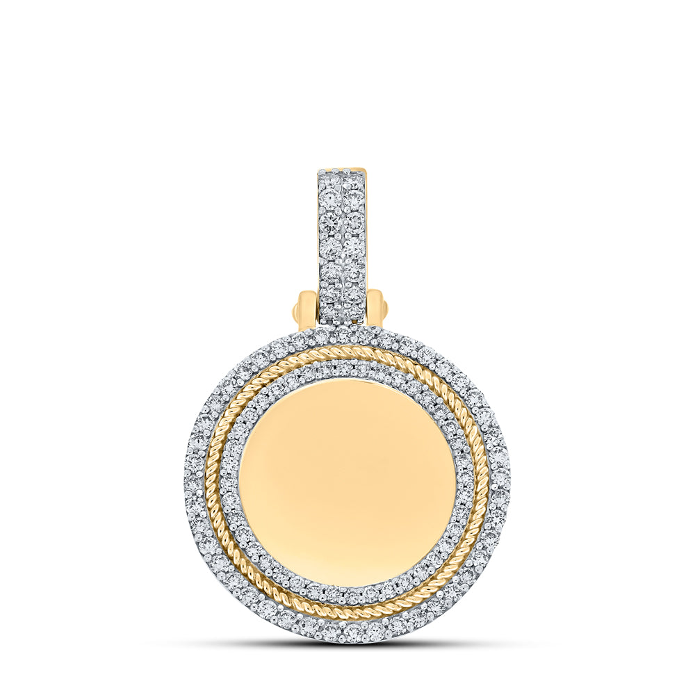 1 1/4CTW-DIA CN MEMORY PENDANT