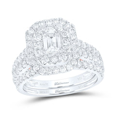 2CTW-DIA ANA M 1/2CT-CEMRL BELLISSIMO BRIDAL SET