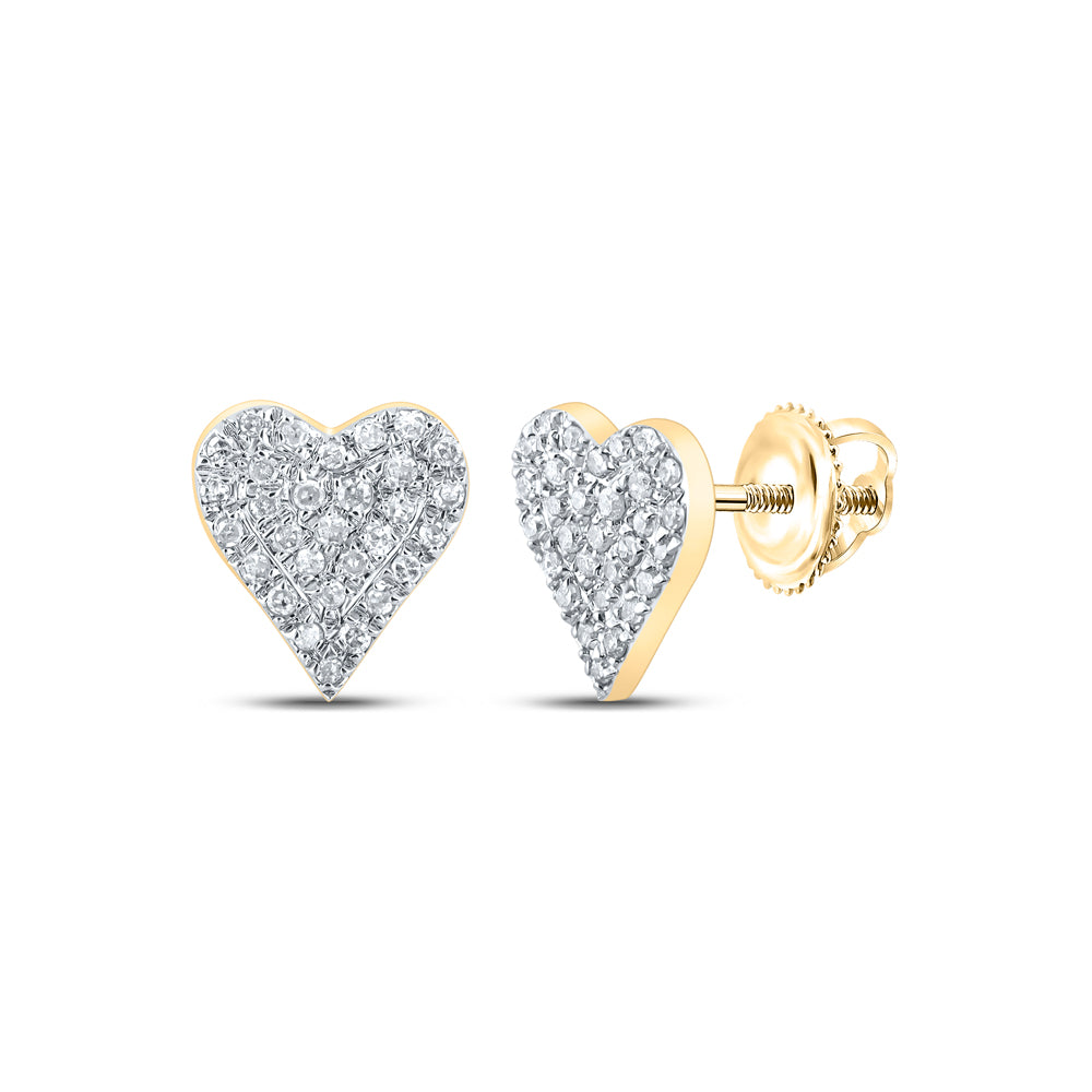 1/5CTW-DIA P1P2 HEART EARRING