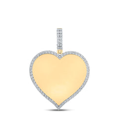 1/5CTW-DIA P1P2 HEART  PENDANT