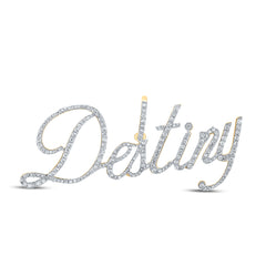 1CTW-DIA P1 " DESTINY " INITIAL PENDANT