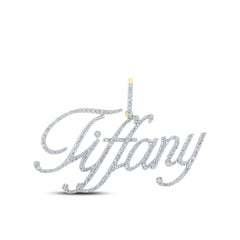 1CTW-DIA P1 " TIFFANY " INITIAL PENDANT