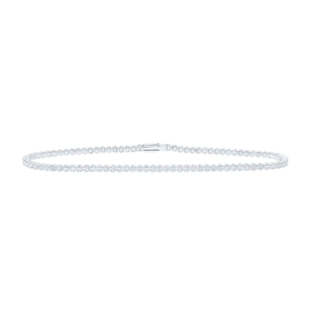 2 1/5 CTW-DIA NK TENNIS BRACELET (7 INCH)
