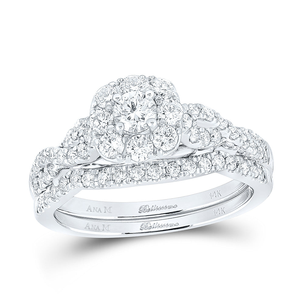 1CTW-DIA ANA M 1/5CT-CRD BELLISSIMO BRIDAL SET