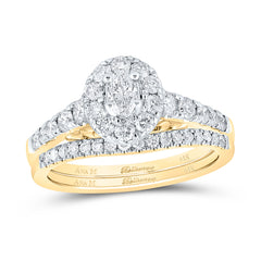 1CTW-DIA ANA M 1/5CT-COV BELLISSIMO BRIDAL SET
