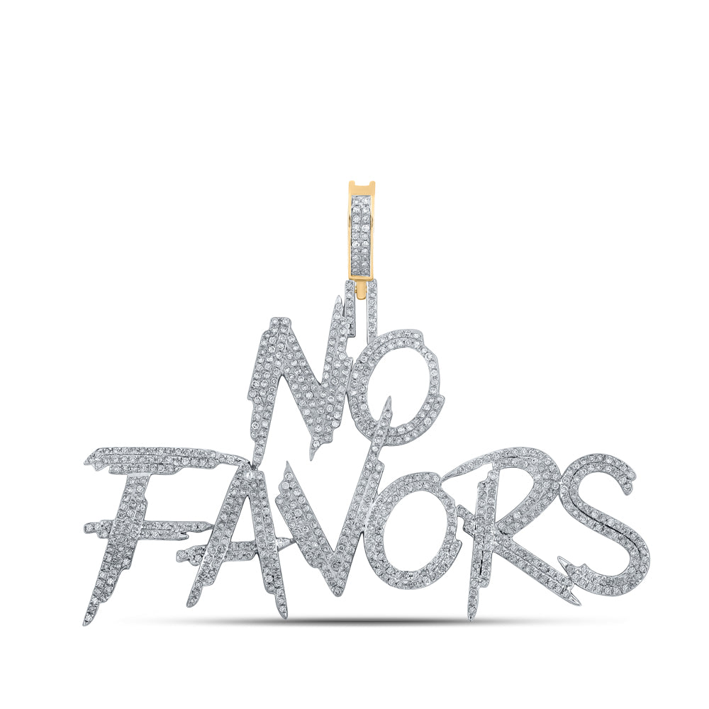 1 1/2CTW P1 "NO FAVORS" MENS CHARM