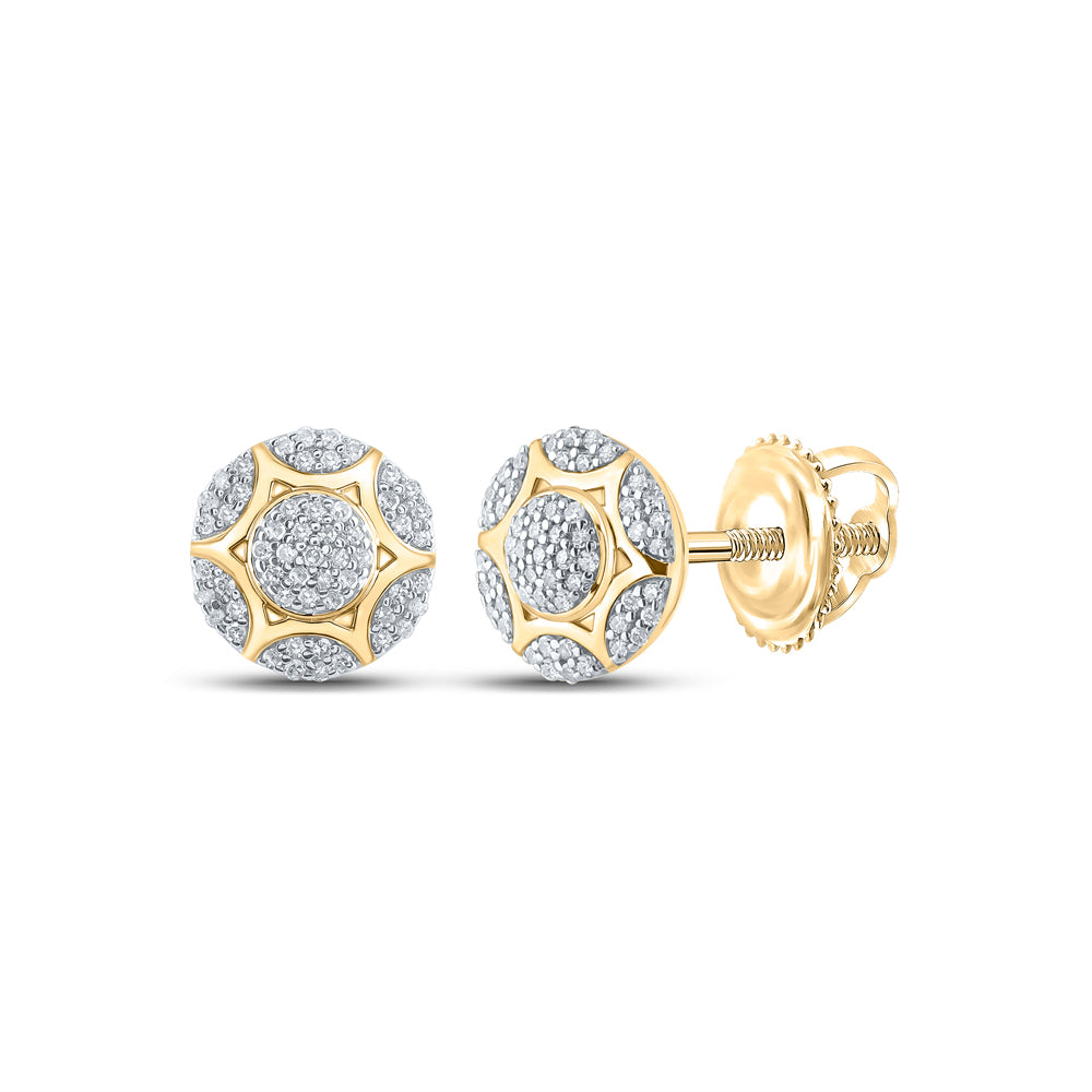 1/3CTW-DIA P1 GIFT ROUND EARRING