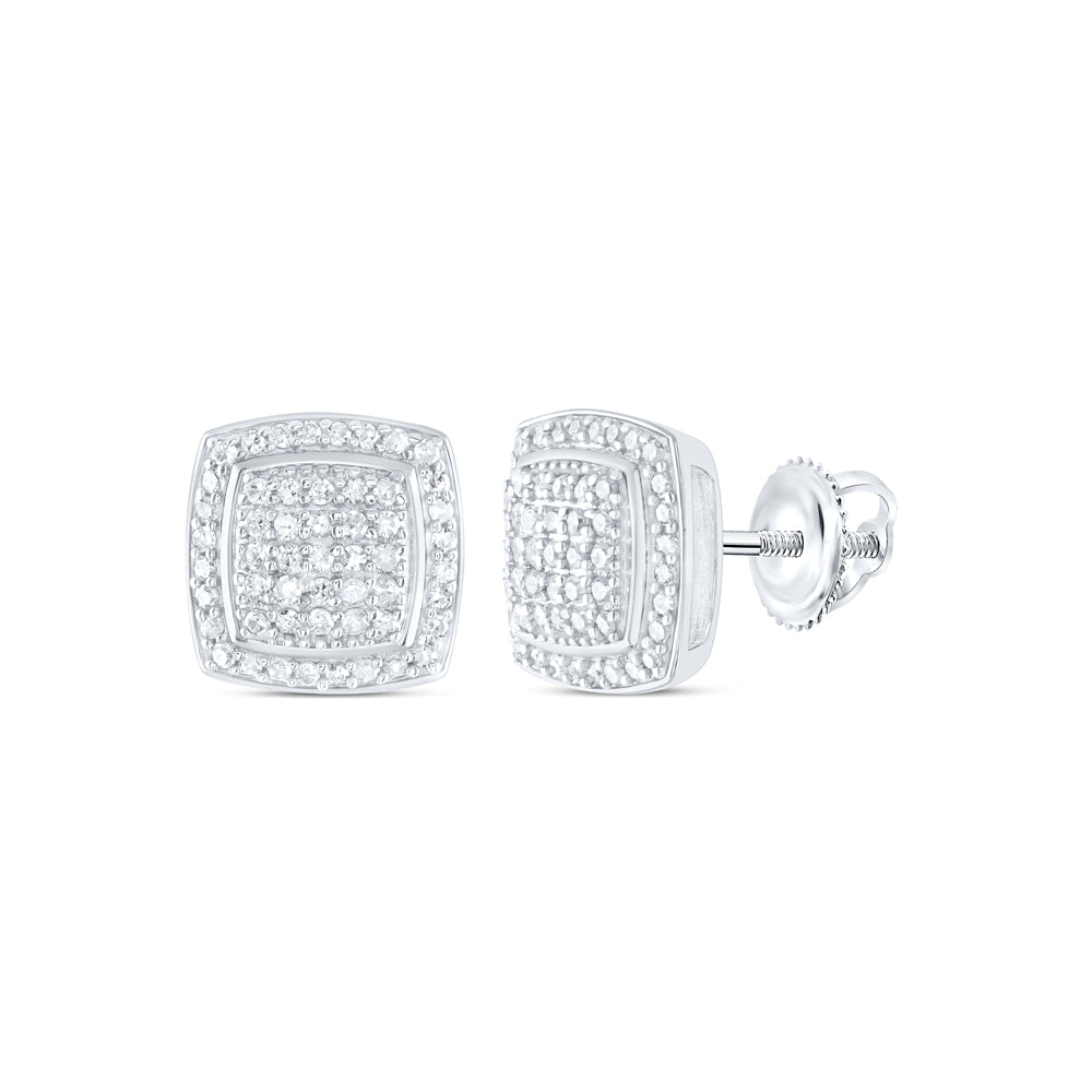 1/3CTW-DIA P1 GIFT CUSHION EARRING