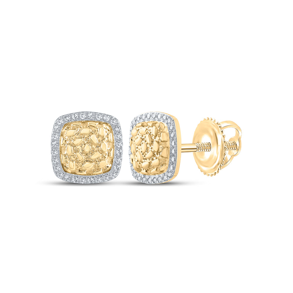 1/4CTW-DIA CN FASHION CUSHION EARRING
