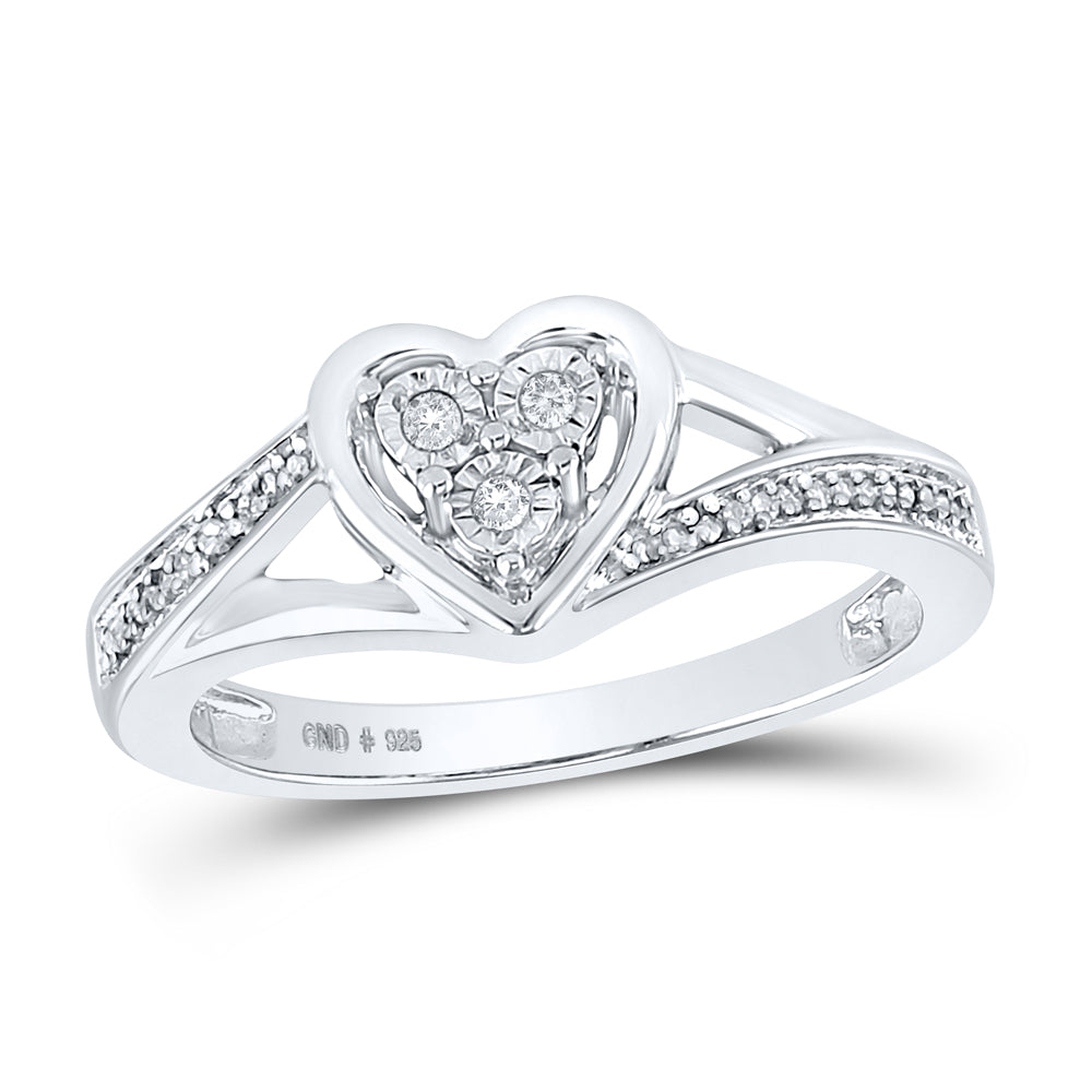 1/20CTW-DIA P2 GIFT HEART RING