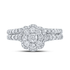 1CTW-DIA NK BRIDAL SET