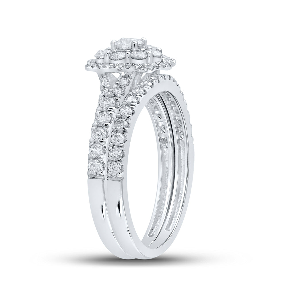 1CTW-DIA NK BRIDAL SET