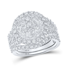 2 1/2CTW-DIA NK BRIDAL SET