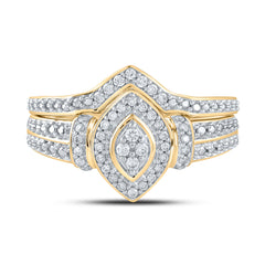 1/5CTW-DIA NK FASHION BRIDAL SET