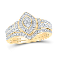 1/5CTW-DIA NK FASHION BRIDAL SET