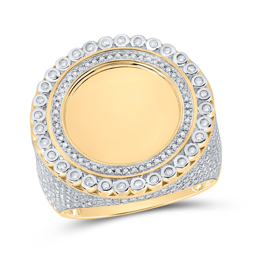 1 1/2CTW-DIA P1P2 MENS RING