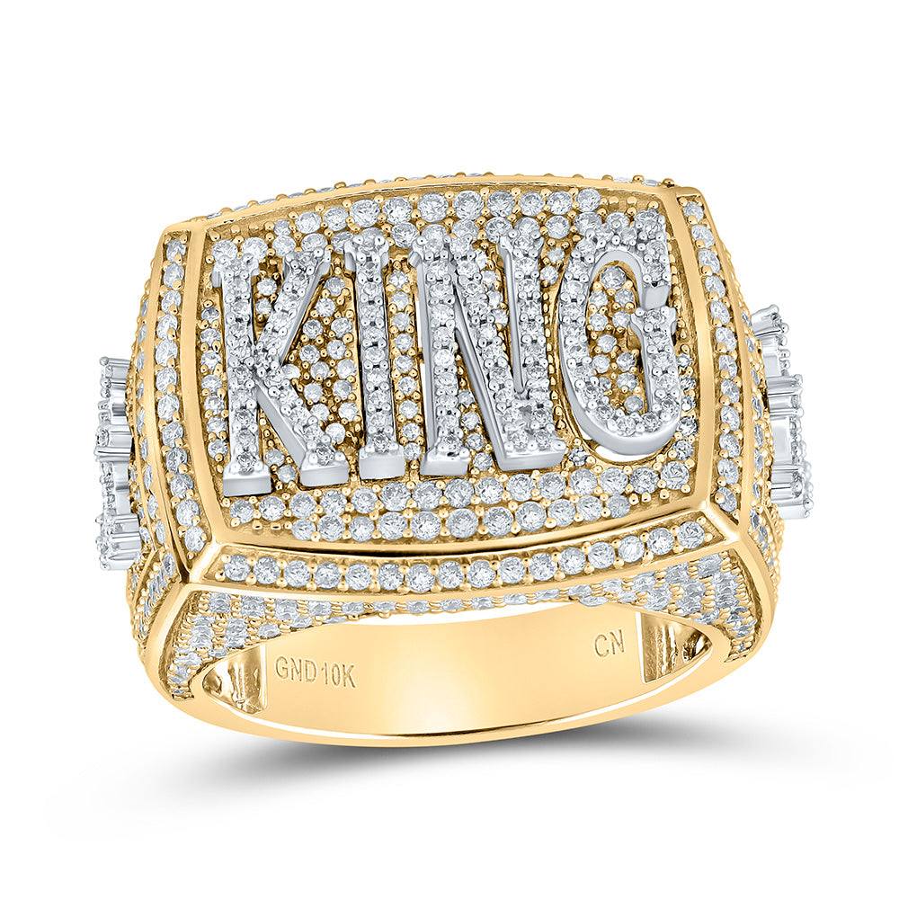 2 3/4CTW-DIA CN KING MENS RING