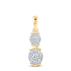 1/4CTW-DIA CN FASHION PENDANT