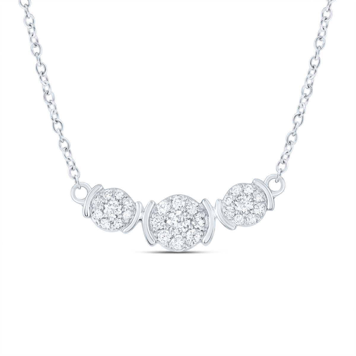 1/4CTW-DIA CN FASHION NECKLACE