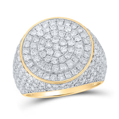 4 1/5CTW-DIA NK MENS RING