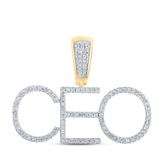 1/3CTW-DIA P1P2 "CEO" MENS CHARM