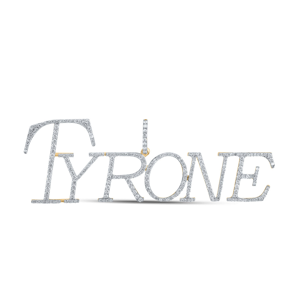 1 1/2CTW-DIA P1 "TYRONE" INITIAL PENDANT