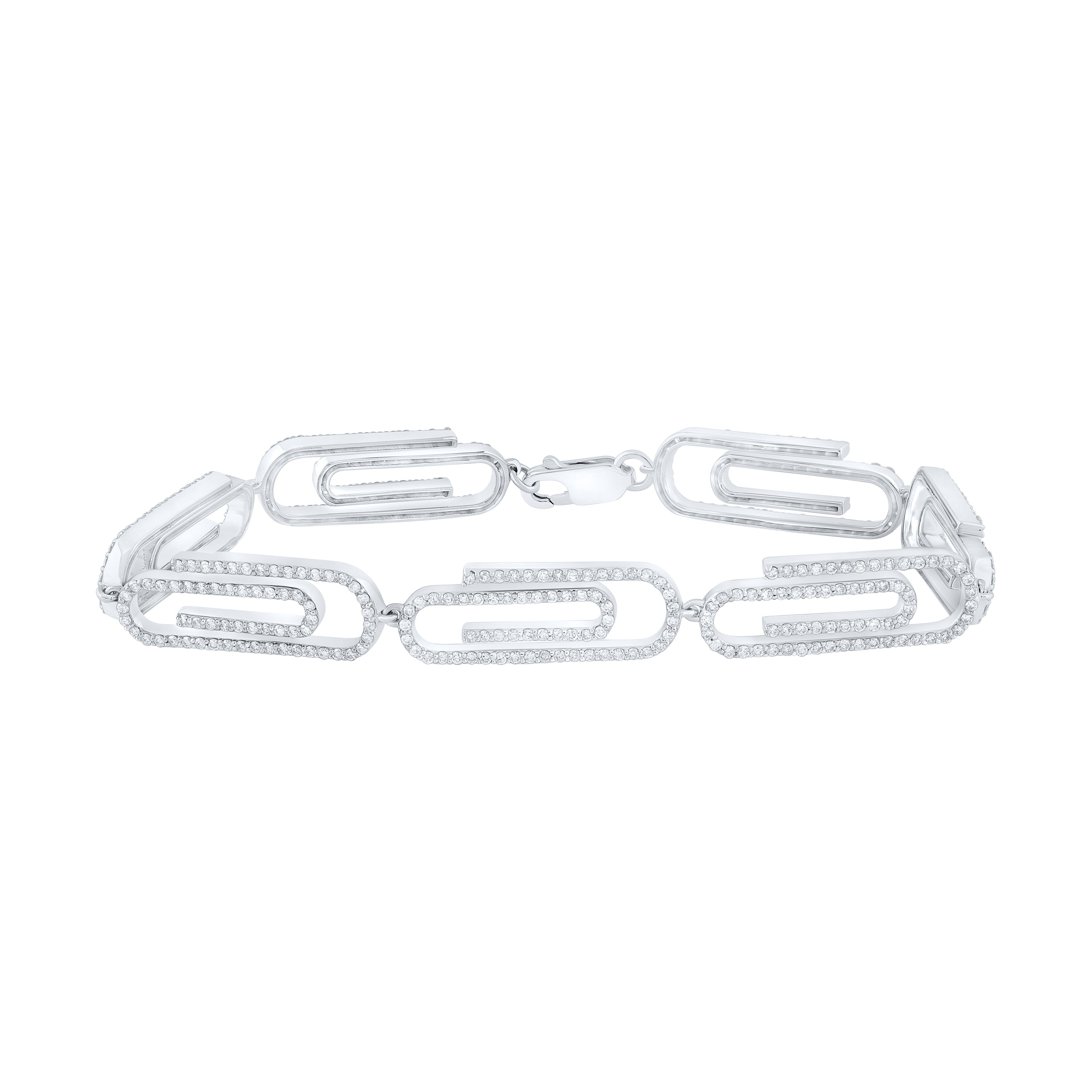 3 1/3CTW-DIA CN FASHION BRACELET (8.50 INCH)
