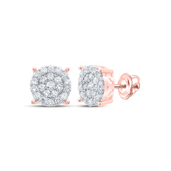 1CTW-DIA NK FASHION ROUND EARRING