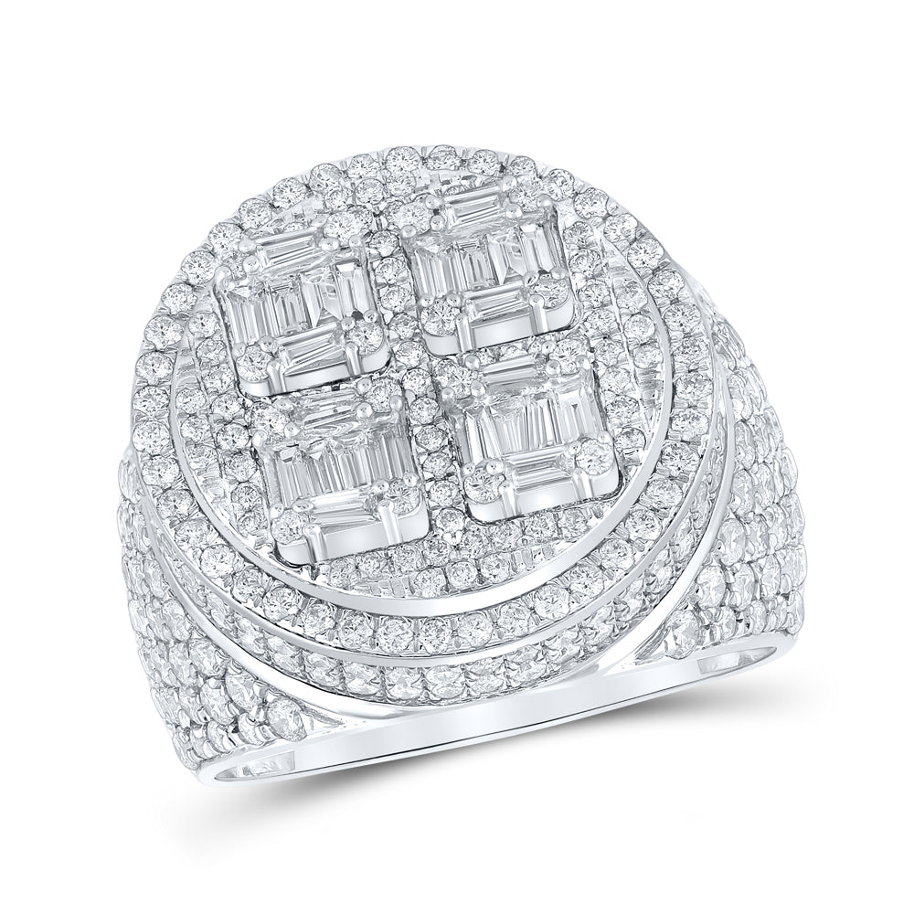 3 7/8CTW-DIA NK MENS RING