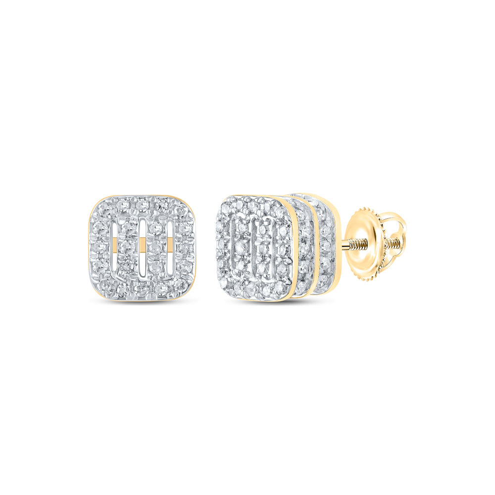 1/3CTW-DIA P1P2 FASHION CUSHION EARRING
