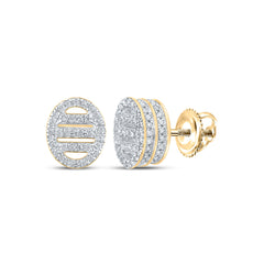 1/2CTW-DIA P1P2 FASHION OVAL EARRING