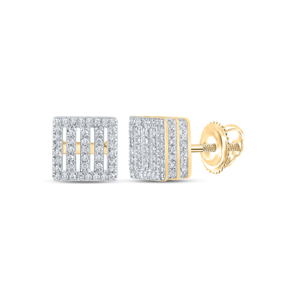 1/2CTW-DIA P1P2 FASHION SQUARE EARRING