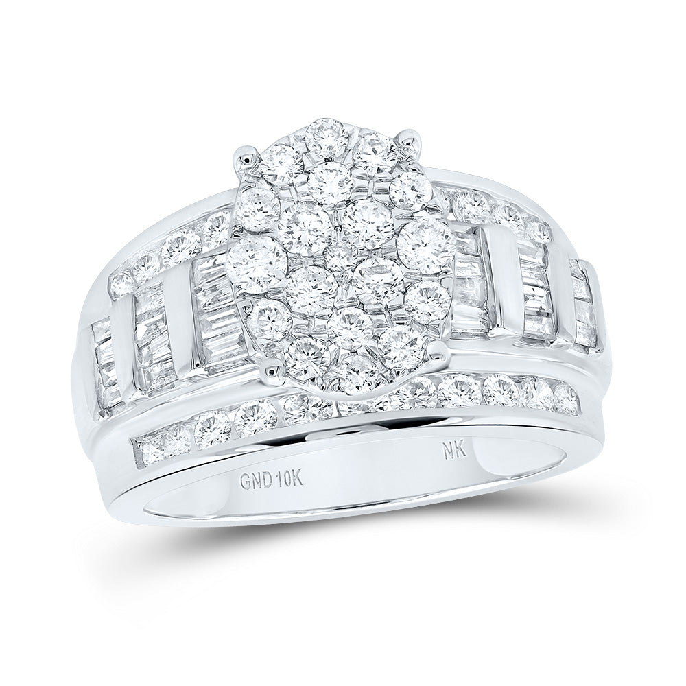 1 1/2CTW-DIA NK FASHION RING