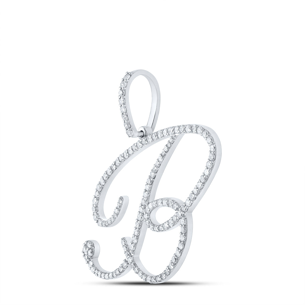 3/4CTW-DIA P1 INITIAL"B"GIFTPENDANT