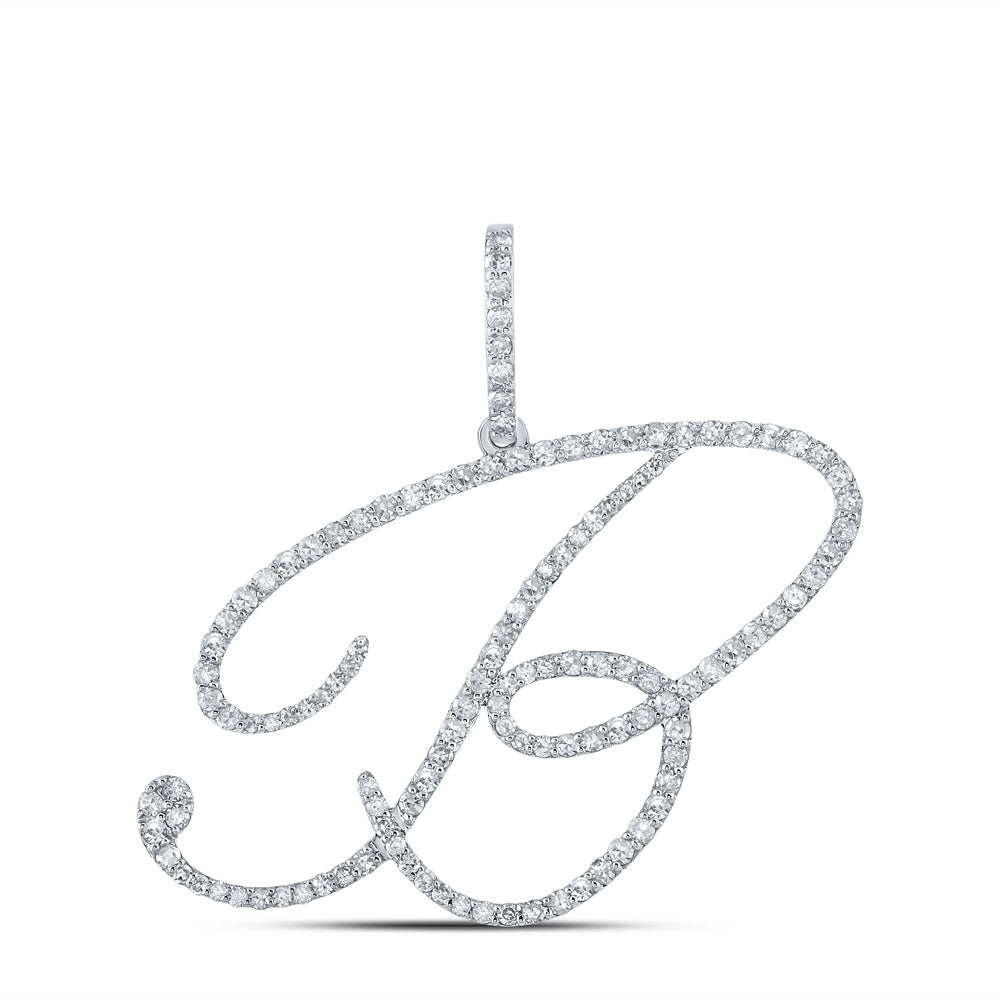 3/4CTW-DIA P1 INITIAL"B"GIFTPENDANT