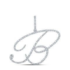 3/4CTW-DIA P1 INITIAL"B"GIFTPENDANT
