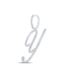1/2CTW-DIA P1 INITIAL "Y" GIFT PENDANT