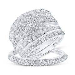 2 1/3CTW-DIA NK BRIDAL SET